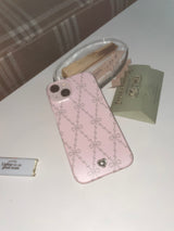 Hold me tight (Pink/Hard) phone-case