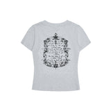 エンジェルウィンググラフィックスリムTシャツ