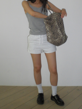 Leopard shoulder bag