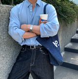 Hyper Essential Overfit Linen Shirt