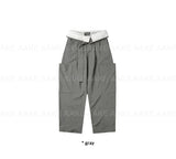 [BELT SET] フォールドオーバー カーゴパンツ