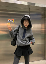 フリースフードアノラック