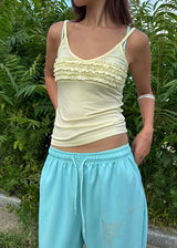 TENCEL FRILL SLEEVELESS