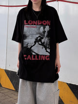 ロンドン レッド グラフィック Tシャツ