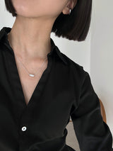 [925silver] Basic bold earcuff