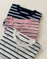MADE.シティ ストライプ Tシャツ