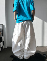 Grade Nylon Cargo Balloon Pants 4color
