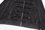 Margo Military Button Hoodie Zip-up