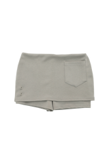 [Gerbera] Eyelet mini pantskirt (Beige)