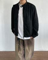 Nova Suede Snap Jacket