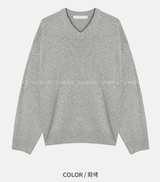 Urban Lambs Wool Overfit V-Neck Knit