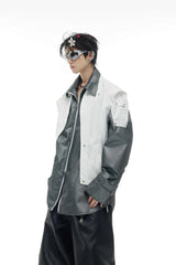 Deconstructed Mesh Utility Shirt