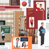 oab school pack / scrap sticker set