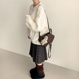 Sewing Dotom Balloon Fit Round Knit