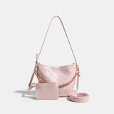 Classic Tweed Quilted Chain Bag - A must-have tweed shoulder bag for formal looks