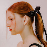 ダブルリボンヘアピン（ブラック）