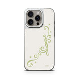 Wavy Color Bumper Case (GREEN)