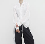 (Unisex) Davia Two Way String Zip-Up