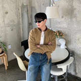 Dend Contrast Work Jacket