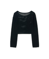 85-VIVAJ014 メッシュラウンドニット 6color