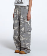 コニー カモ 2ウェイ カーゴ パンツ / ライトグレー