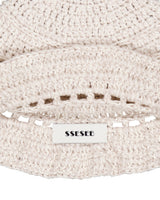 Clover Ruffle Beanie - Light Grey
