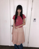 ユレムローズシルバー半袖Tシャツ
