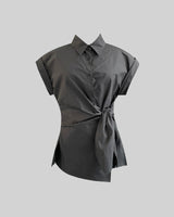 Dozen knotted wrap shirts