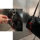 Star Red Tessle Keychain