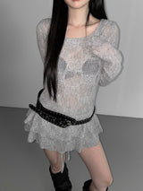 anime knit ops(4 color)