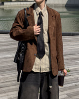 Liss Suede Blazer Jacket