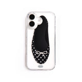 [jellyhard] black dot shoes case 