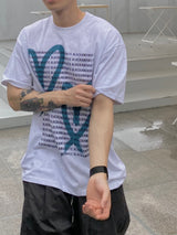 BK AND WHT half T 3C