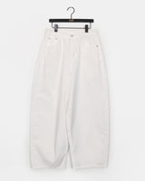 Nodi back pocket winde cotton pants