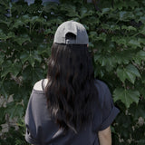 Little-dreamer washed ball cap_charcoal