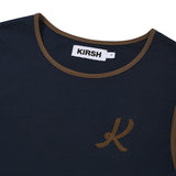 GRAPHIC RINGER T-SHIRT [NAVY]