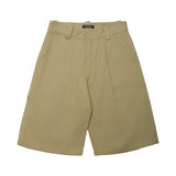 TWILL BERMUDA PANTS [BEIGE]