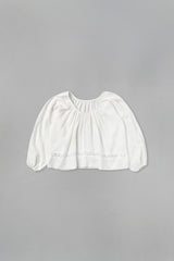 Pale lace blouse