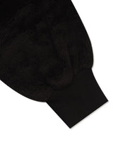 UNISEX Fake Fur Hooded Black (FCE4TS658M)