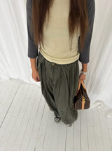 Vintage washing pocket pants(2c)