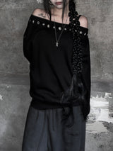シティアイレットオフショルダーmtm (fleece-lined / 4color)