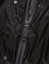 シャイニング ラッフル ウィンドブレーカー ジャケット(BLACK)