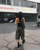 メッシュホルタートップ