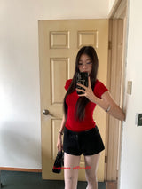 BEST Red Like Short Sleeve Tee