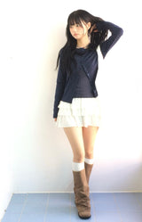 Round Pick Dot Cardigan