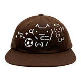 Emoji Cap [Brown Soccer Boy]