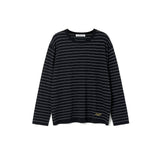 Striped Knit_Navy