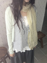 Reniki Color Basic Open Cardigan