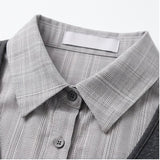 Lena Check Tie Bolero Shirt