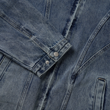LEGACY CURVED CUT OFF DENIM JACKET